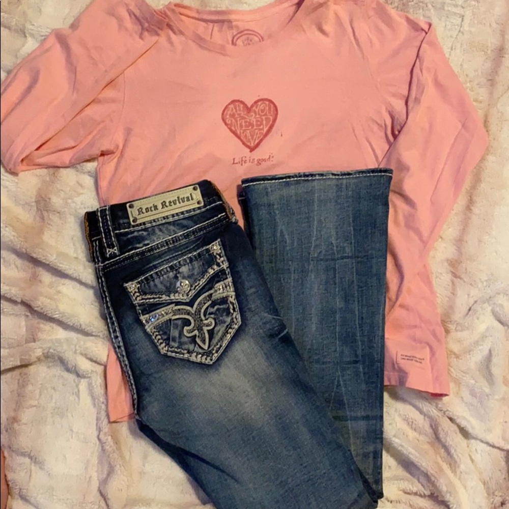CHERILYN ROCK REVIVAL JEANS!! 🌸🌸🌸🌸